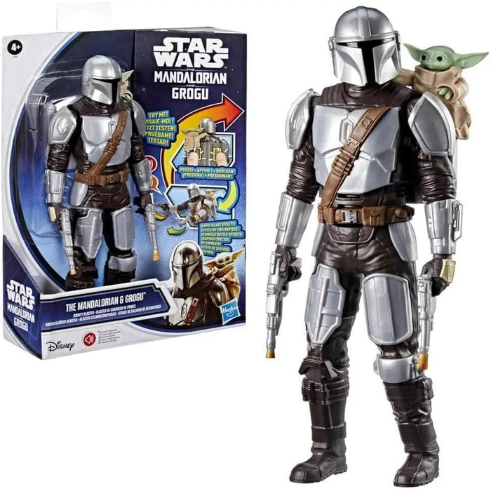 HASBRO Mandaloriano E Grogu Con Blaster