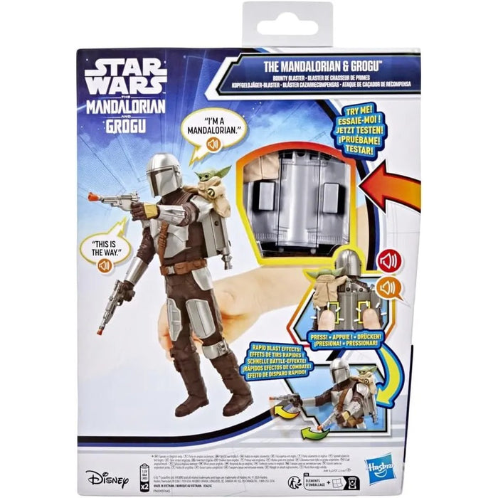 HASBRO Mandaloriano E Grogu Con Blaster