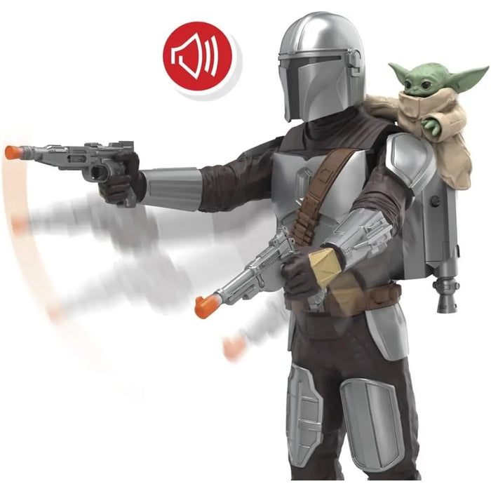HASBRO Mandaloriano E Grogu Con Blaster