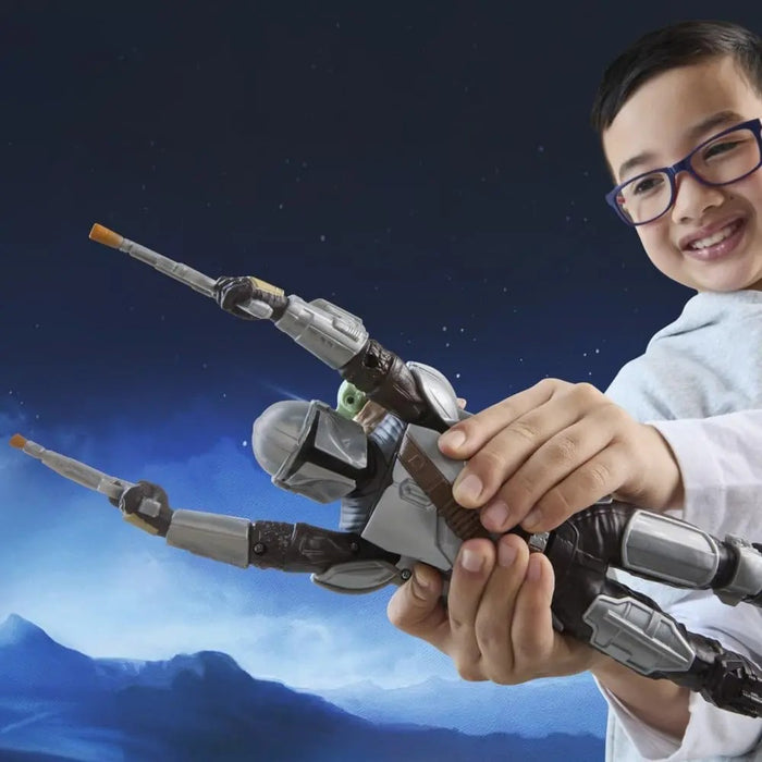 HASBRO Mandaloriano E Grogu Con Blaster