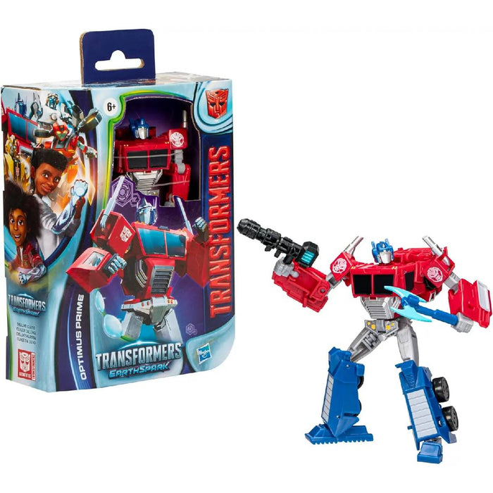HASBRO Transformers Earthspark Deluxe Optimus Prime - HF6735