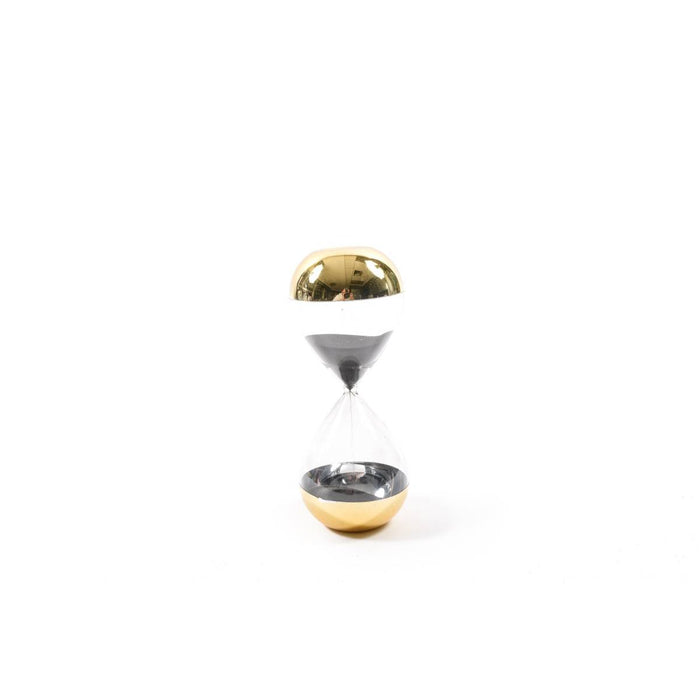MERCURY Clessidra Vetro Oro H 20 Cm - 22462