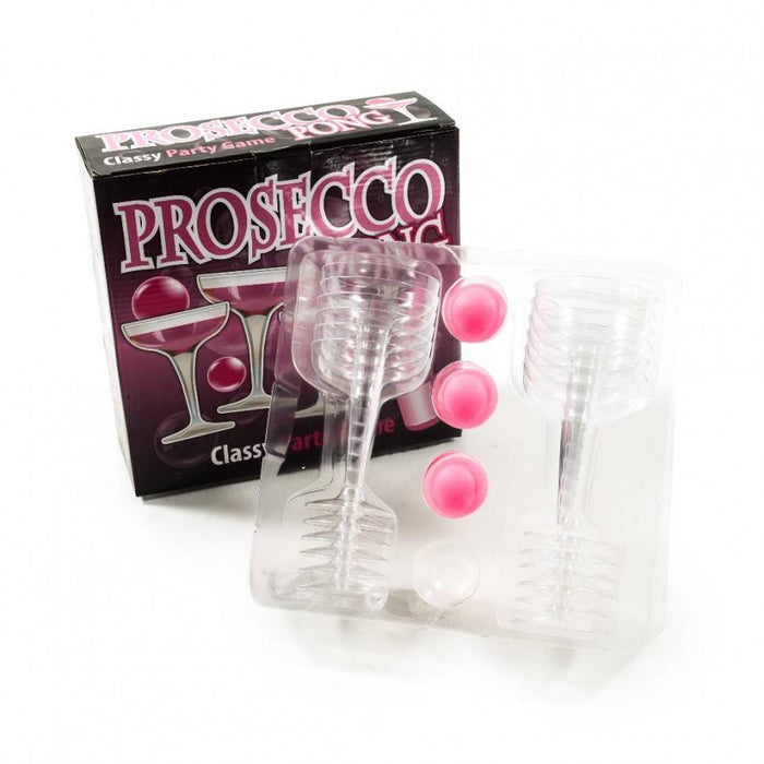 Gioco Drink Prosecco Pong Con 12 Calici In Plastica - 37066