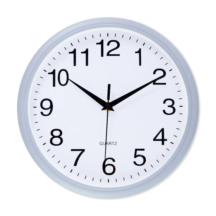 MERCURY Orologio Da Parete Grigio In Plastica A Batterie - 37988