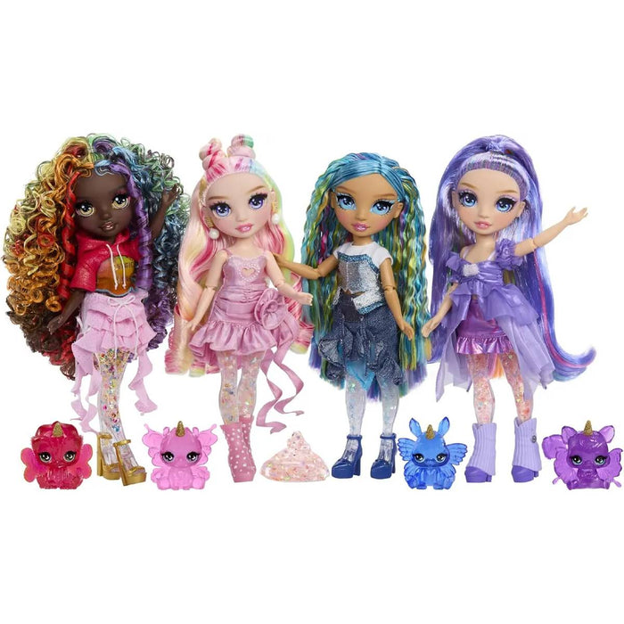 MGA Rainbow High Shimmers Con Slime Fashion Doll Bella Pink - 122401-EU