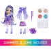 MGA Rainbow High Shimmers Con Slime Fashion Doll Violet Purple - 122425-EU