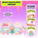 MGA Yummiland Beauty Bag Lip Gloss Doll Cupcake Beauty - 546733-EUC
