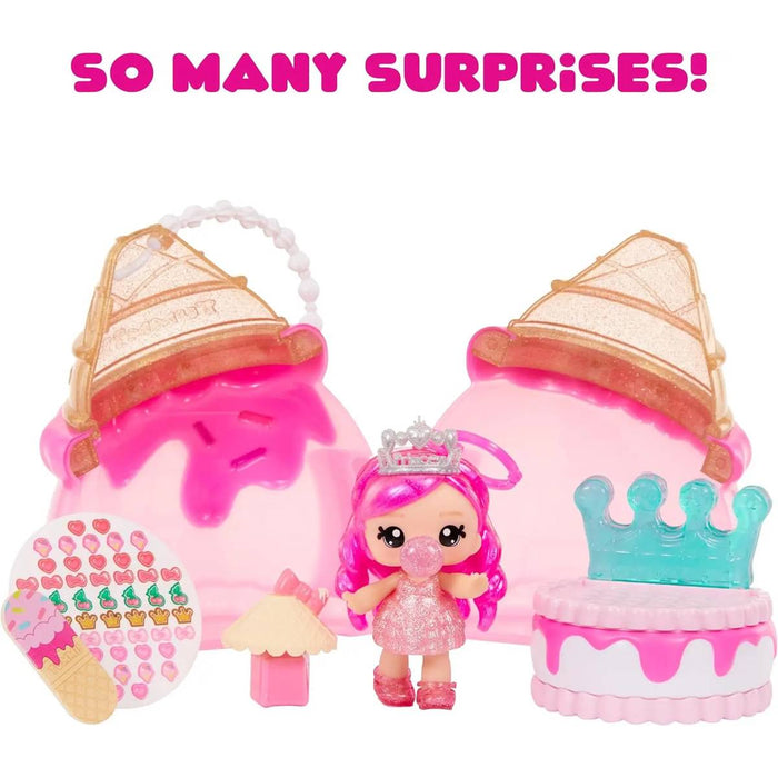 MGA Yummiland Beauty Bag Lip Gloss Doll Ice Cream Beauty - 546740-EUC