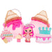 MGA Yummiland Beauty Bag Lip Gloss Doll Ice Cream Beauty - 546740-EUC