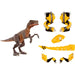 MGA Armosaurs Armor Up Yellow Raptor Blaze