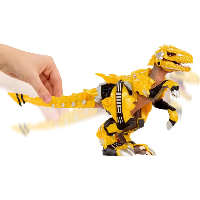 MGA Armosaurs Armor Up Yellow Raptor Blaze