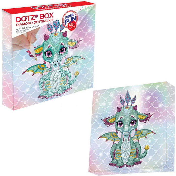 MAGGIO TRE Diamond Dotz Box Ariel Baby Dragon - DDZDBX.010