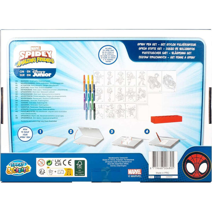MAGGIO TRE Spidey Spray Pen Set Deluxe - SPM22368