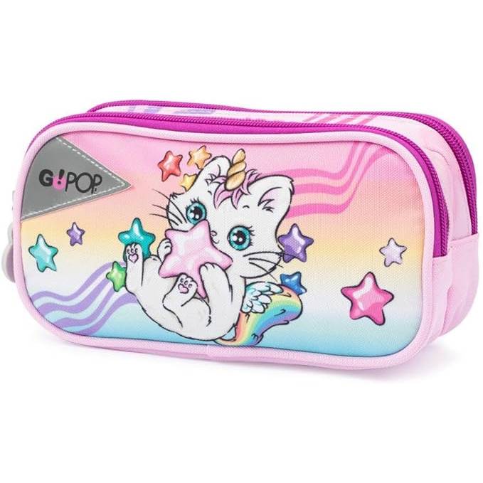 AUGURI PREZIOSI Gopop Astuccio 2 Zip Meowcorn - GG9X8610