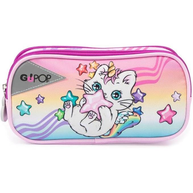 AUGURI PREZIOSI Gopop Astuccio 2 Zip Meowcorn - GG9X8610