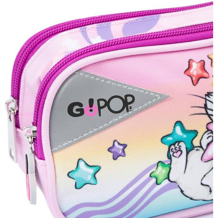 AUGURI PREZIOSI Gopop Astuccio 2 Zip Meowcorn - GG9X8610