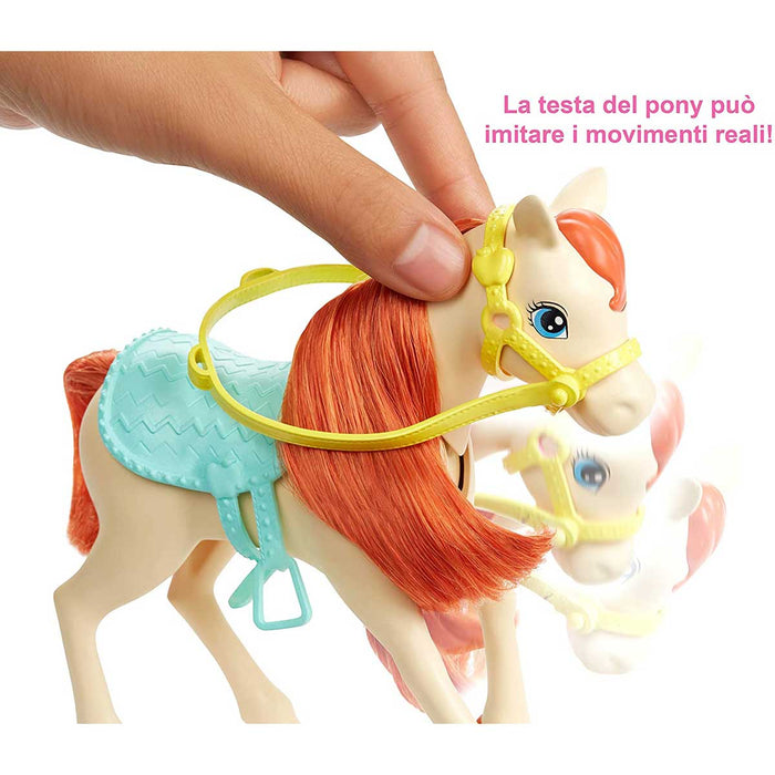MATTEL Barbie E Chelsea Playset Con Bambole, Cavalli E Accessori, 3+ Anni - FXH15