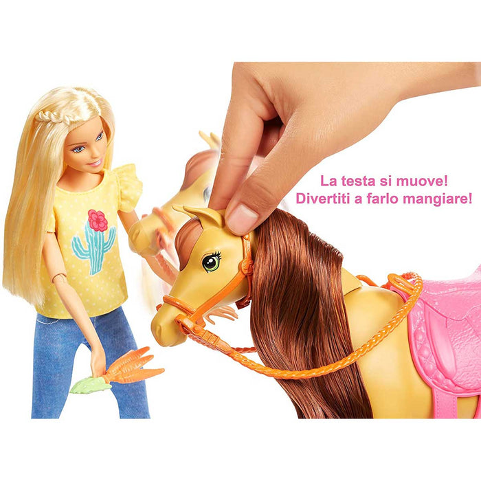 MATTEL Barbie E Chelsea Playset Con Bambole, Cavalli E Accessori, 3+ Anni - FXH15