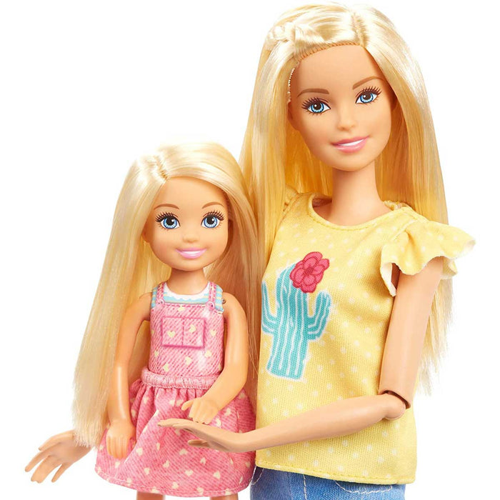 MATTEL Barbie E Chelsea Playset Con Bambole, Cavalli E Accessori, 3+ Anni - FXH15
