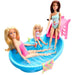 MATTEL Barbie Bambola Con Piscina - HRJ74