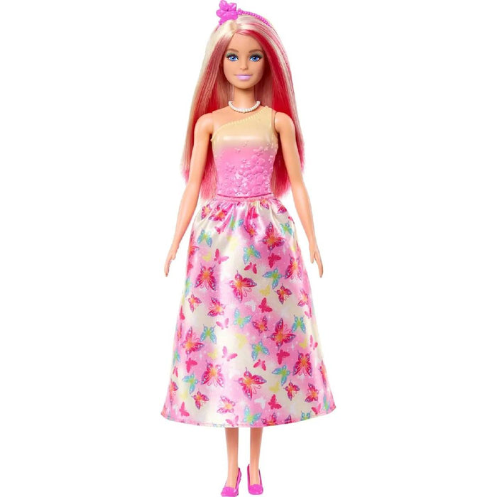 MATTEL Barbie Fairytale Bambola Royal Pink - HRR07
