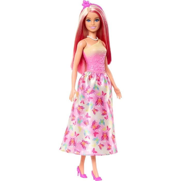 MATTEL Barbie Fairytale Bambola Royal Pink - HRR07