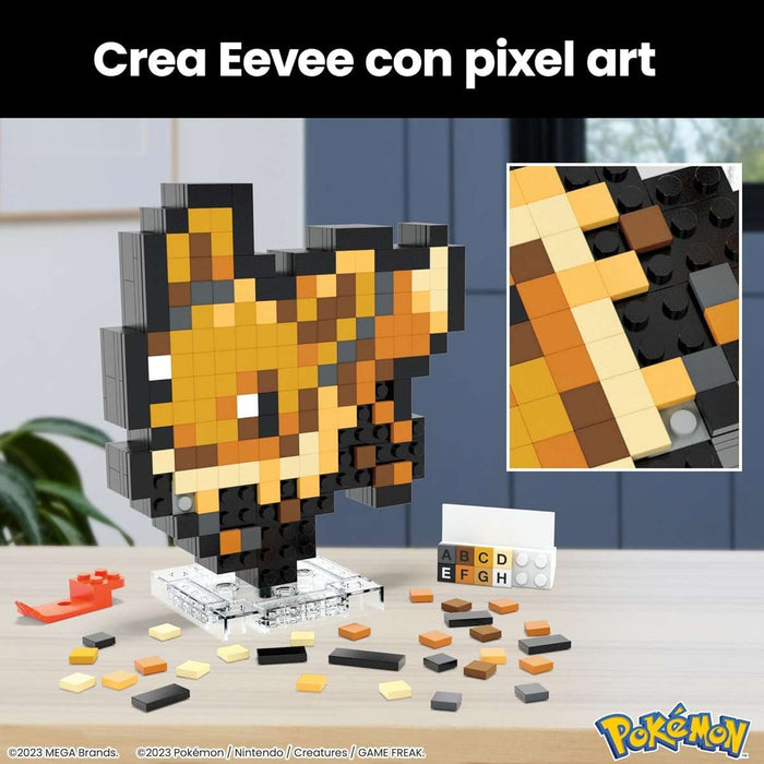 MATTEL Mega Pokémon Pixel Art Evee - HTH78