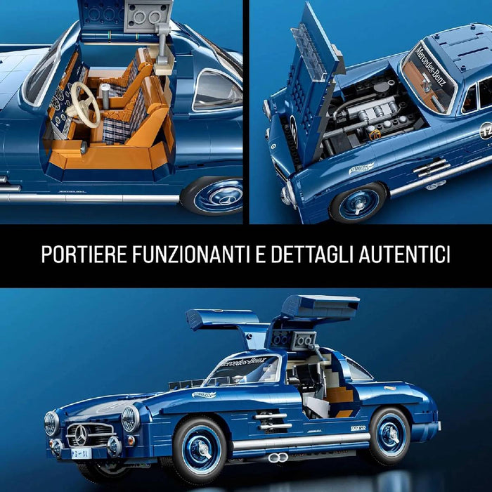 MATTEL Brick Shop Hot Weels Premium Mercedes Benz 300 Sl - HWW25