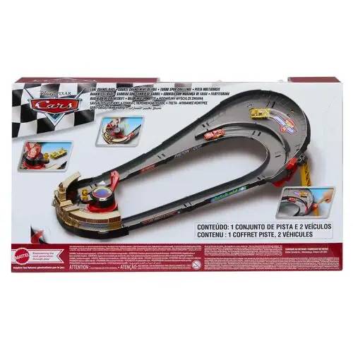 MATTEL Cars Nascar Lane Change Race Playset - HXJ33