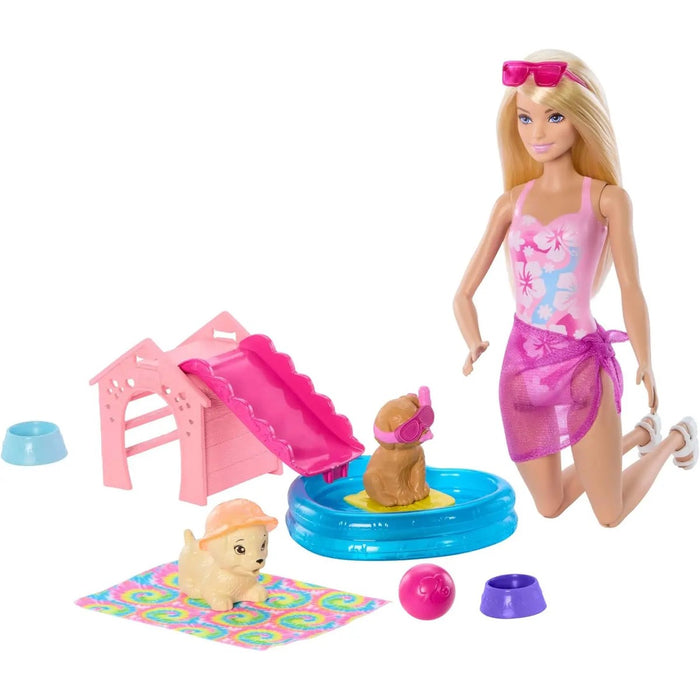 MATTEL Barbie Puppy Pool Party