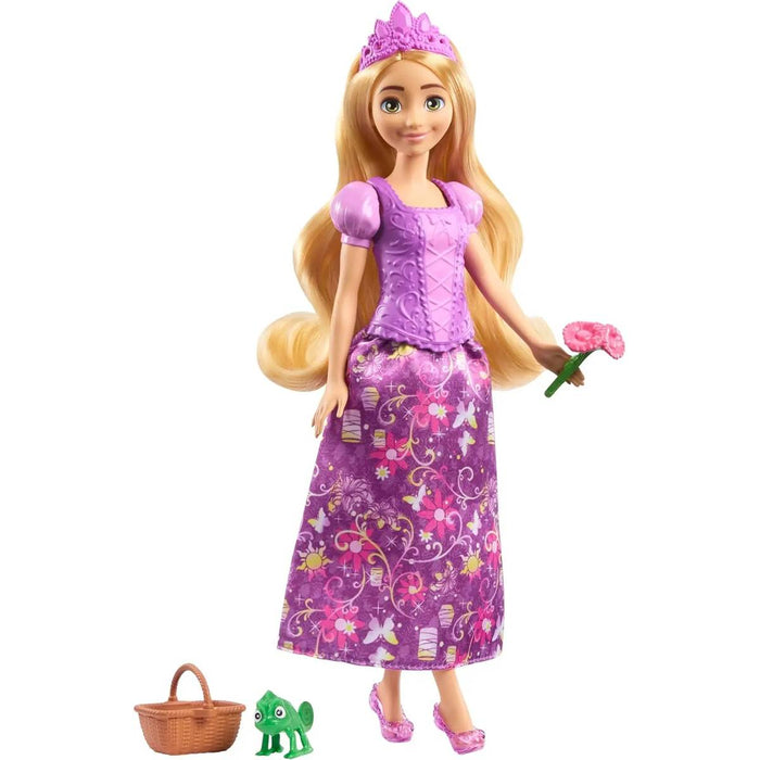 MATTEL Disney Princess Rapunzel 2 Storie In 1 Bambola Moda - JBG09