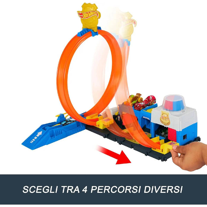 MATTEL Hot Wheels Super Stazione Di Polizia - JBM71