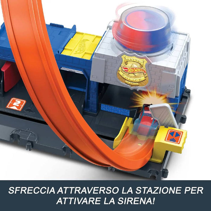 MATTEL Hot Wheels Super Stazione Di Polizia - JBM71