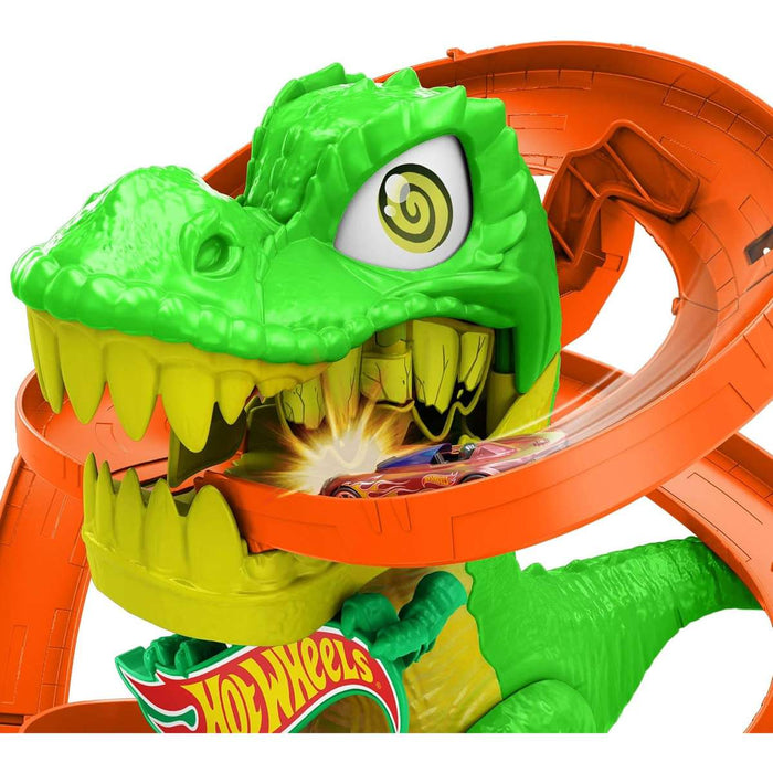 MATTEL Hot Wheels City T-Rex Battaglia Infuocata - JBM73