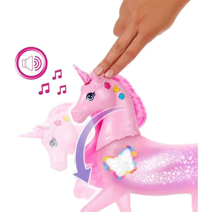 MATTEL Barbie Unicorno Luci E Suoni - JCP78