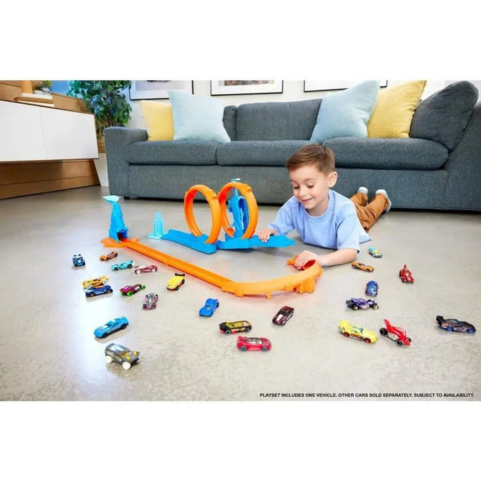MATTEL Hot Wheels Pista Triplo Loop