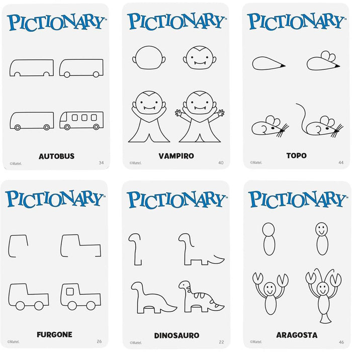 MATTEL Pictionary 40 Th Anniversary - JDY01
