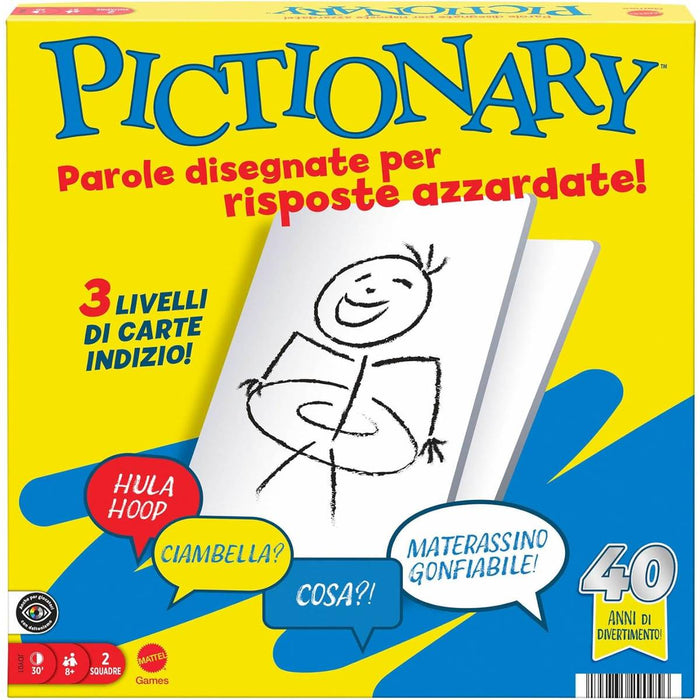 MATTEL Pictionary 40 Th Anniversary - JDY01