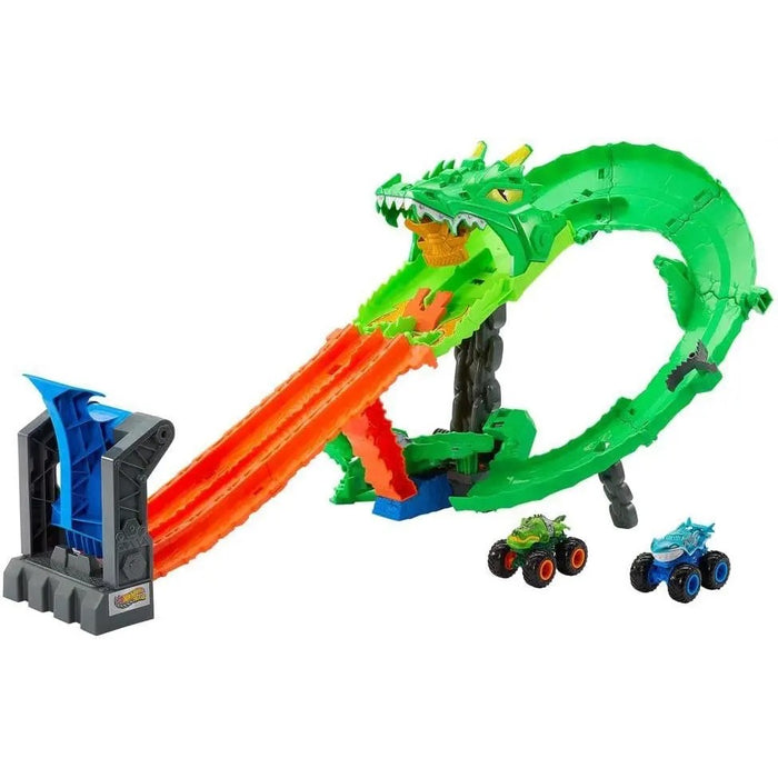 MATTEL Hot Wheels Monster Trucks Demolizione Del Drago