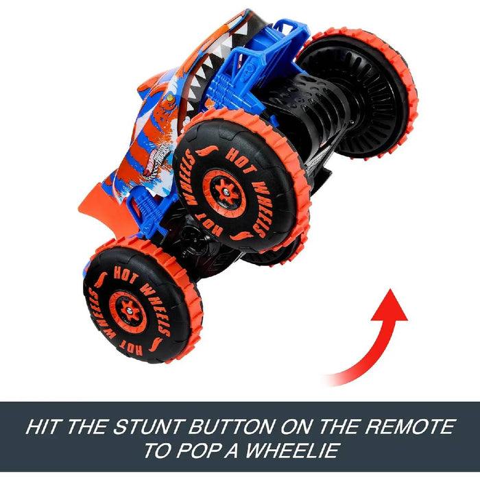 MATTEL Hot Wheels Monster Trucks Tiger Shark Super Scalatore Rc - JFR39