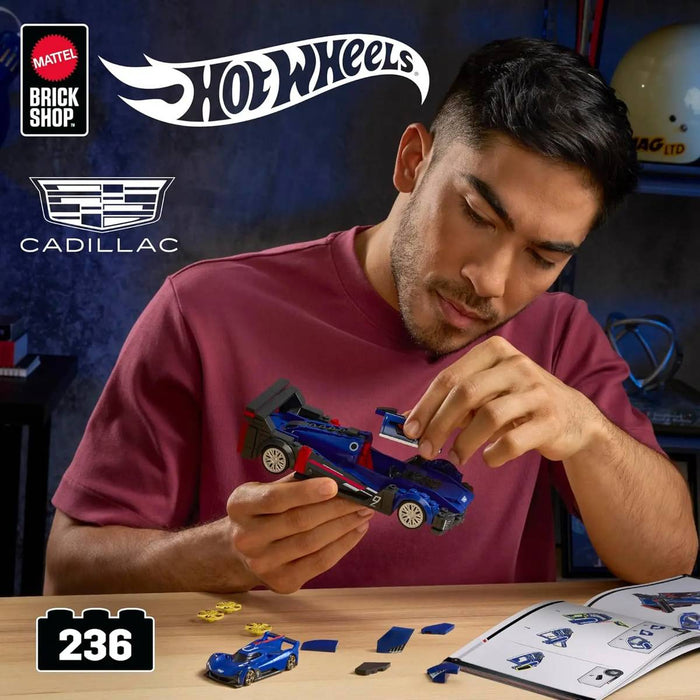 MATTEL Brick Shop Hot Wheels Cadillac Project Gtp Hypercar Serie Speed - JFR89