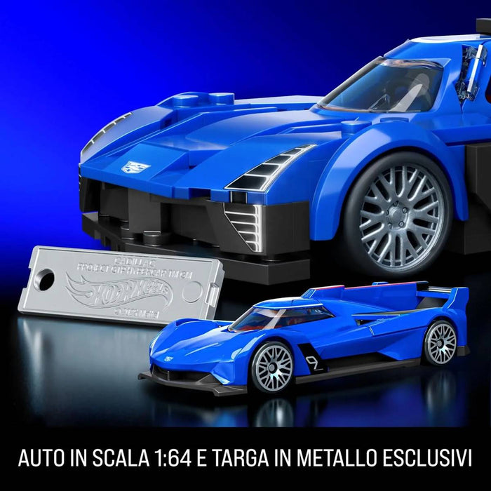 MATTEL Brick Shop Hot Wheels Cadillac Project Gtp Hypercar Serie Speed - JFR89