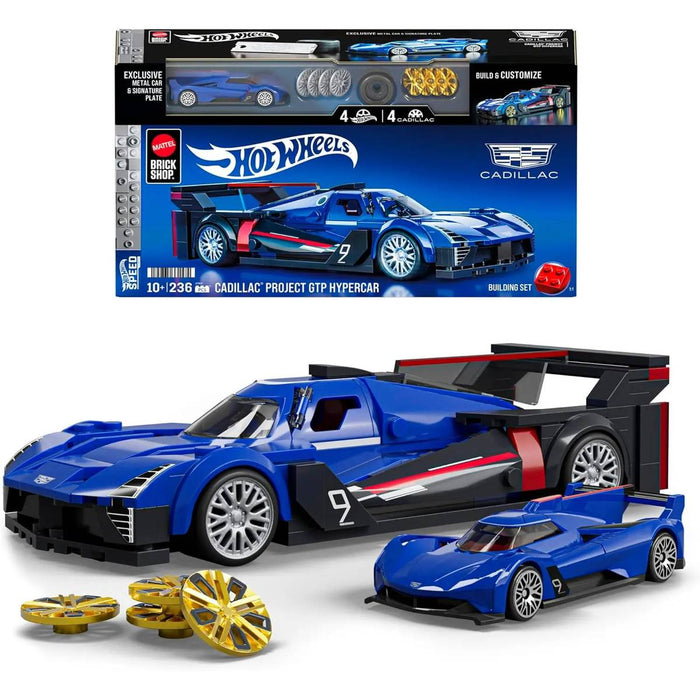 MATTEL Brick Shop Hot Wheels Cadillac Project Gtp Hypercar Serie Speed - JFR89