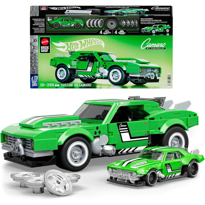 MATTEL Brick Shop Hot Wheels Custom ’68 Camaro Serie Speed - JFT16