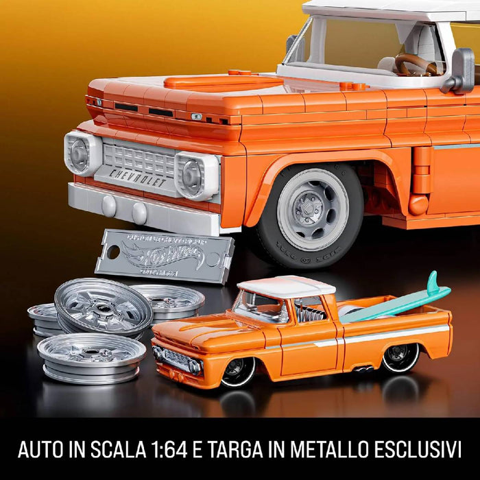 MATTEL Brick Shop Hot Weels Elite Chevy Pickup 62 - JFT20