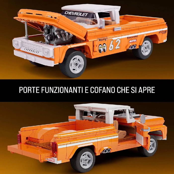 MATTEL Brick Shop Hot Weels Elite Chevy Pickup 62 - JFT20