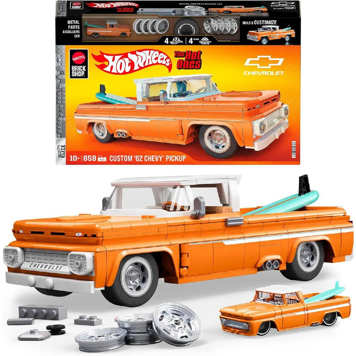 MATTEL Brick Shop Hot Weels Elite Chevy Pickup 62 - JFT20