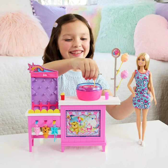 MATTEL Barbie Chiosco Zucchero Filato - JFV67