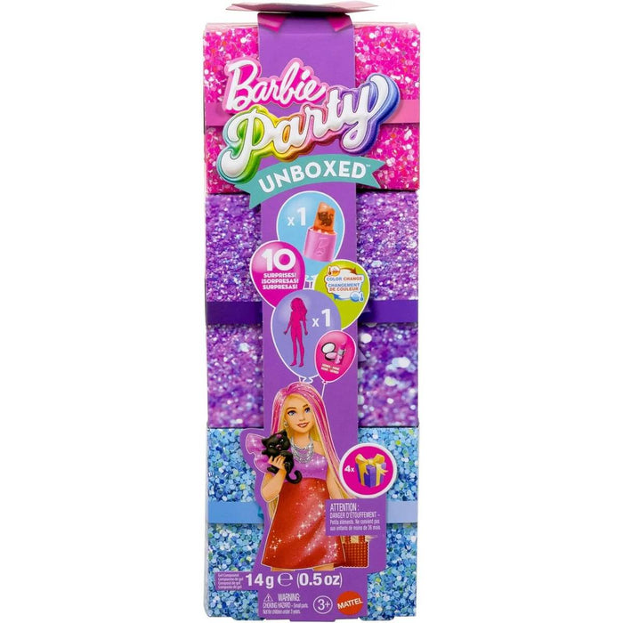 MATTEL Barbie Party Suprise Make Up Party Vestito Rosso - JFY68