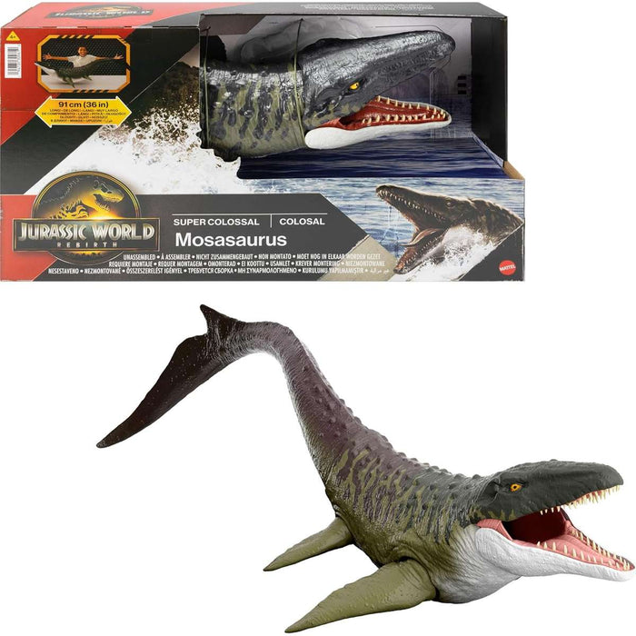 MATTEL Jurassic World Mosasauro Supercolossale - JGB51